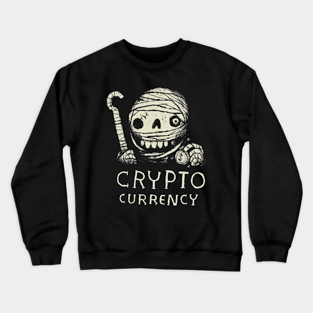 crypto currency Crewneck Sweatshirt by Louisros